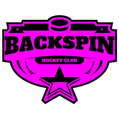 Backspin Hockey Club logo template Thumbnail