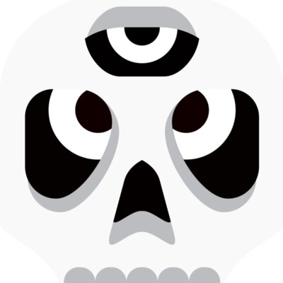 Elements Skulls logo template 18 Thumbnail