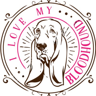 I love my bloodhound Thumbnail