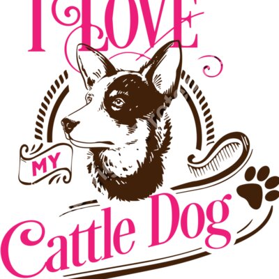 I love my Cattle dog Thumbnail