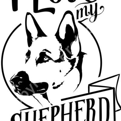 I love my german shepherd Thumbnail