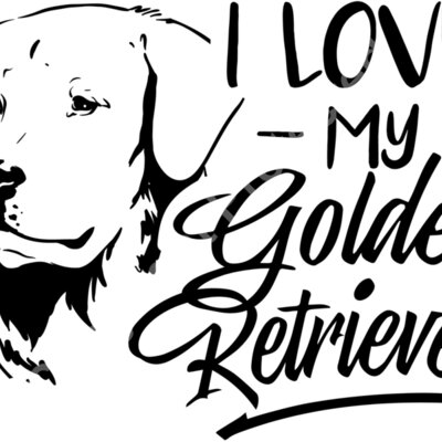 I love my Golden Retriever Thumbnail
