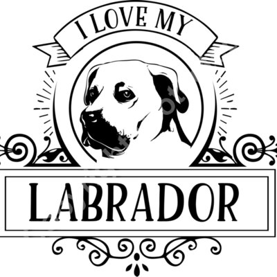 I love my labrador Thumbnail