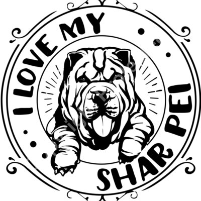 I love my Shar Pei Thumbnail