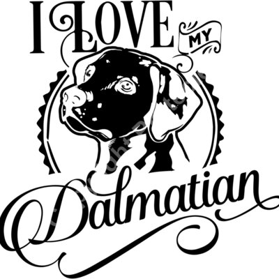 Love my dalmatian   for black dark colors Thumbnail