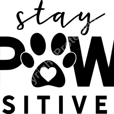 Stay pawsitive Thumbnail