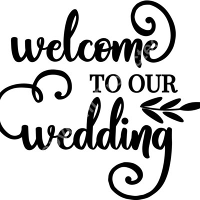 Welcome to our wedding Thumbnail