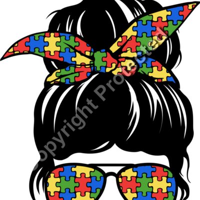 Autism messy bun Thumbnail