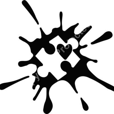 Autism puzzle peace splach Thumbnail