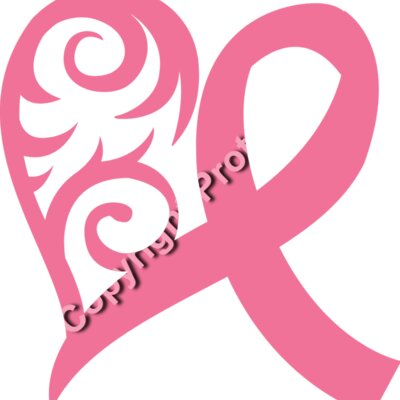 Awareness ribbon Filigree Thumbnail