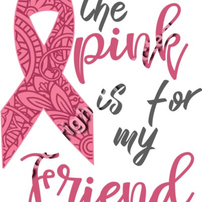 The pink is for my friend Thumbnail