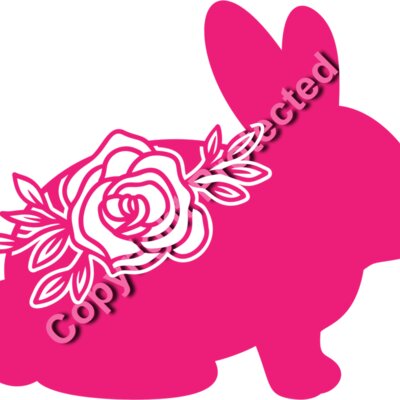 Floral bunny Thumbnail