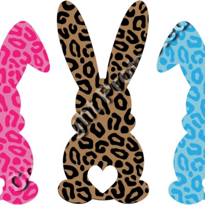 Leopard print bunnies Thumbnail