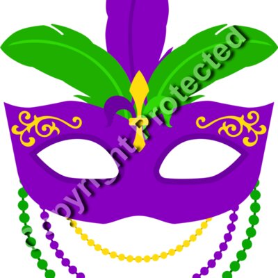 mask with beads Thumbnail