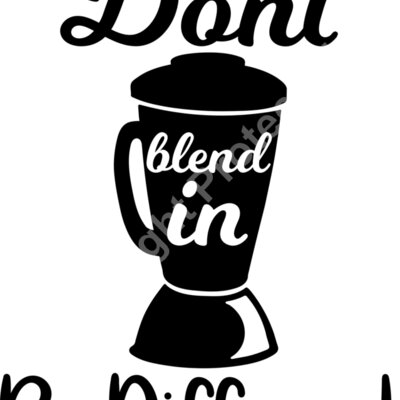 dont blend in be differernt Thumbnail