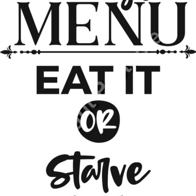 Todays Menu Eat It Or Starve Thumbnail
