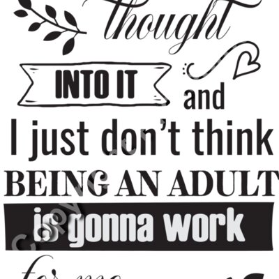 Being an adult Thumbnail
