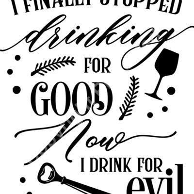 I drink for evil Thumbnail