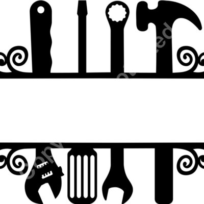 tools split monogram Thumbnail