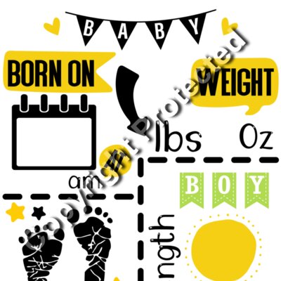 baby feet chart no boxes am boy Thumbnail
