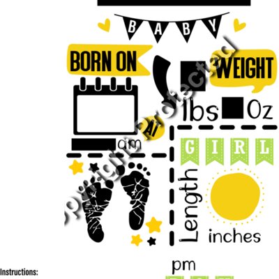 baby feet chart Thumbnail