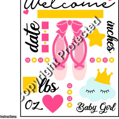 ballerina theme with instructions Thumbnail