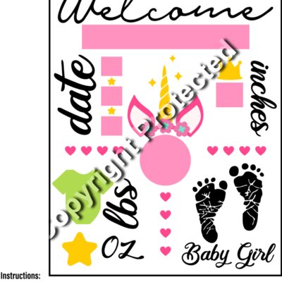 unicorn theme with instructions Thumbnail