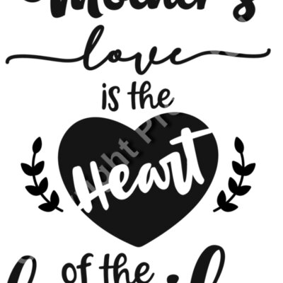 A mother s love is the heart of the family Thumbnail