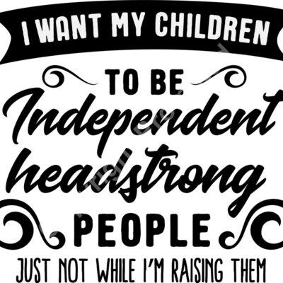 I want my children to be independent Thumbnail