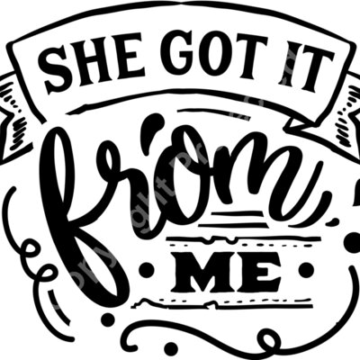 She got it from me Thumbnail