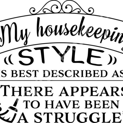 My housekeeping style Thumbnail