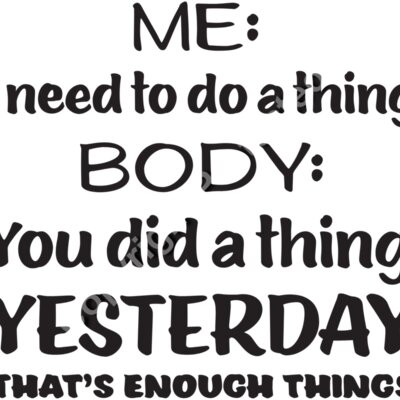 Thats Enough Things Thumbnail