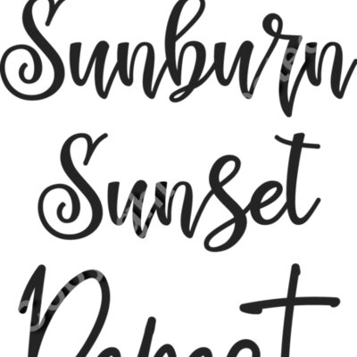 Sunrise Sunburn Sunset Repeat Thumbnail