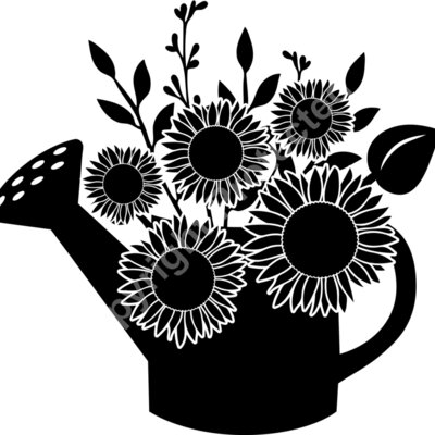 sunflower can black Thumbnail