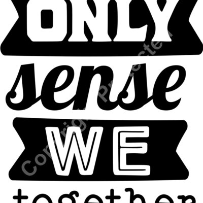 Only sense when together Thumbnail