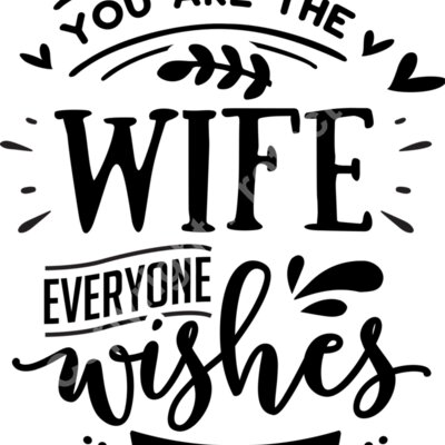 You are the wife Thumbnail