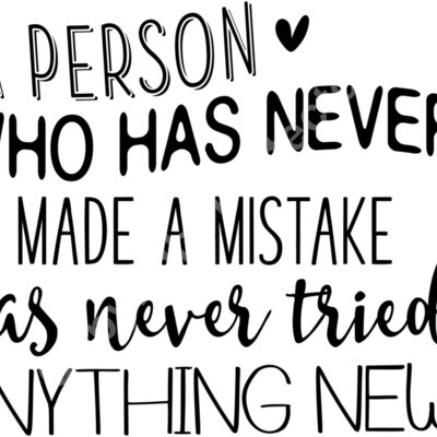 a person who has never made a mistake 01 Thumbnail