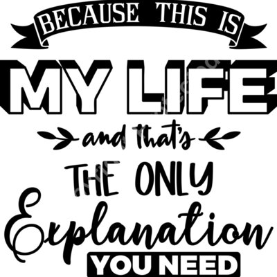 Because this is my life and that s the Thumbnail