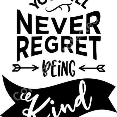 You will never regret being kind Thumbnail