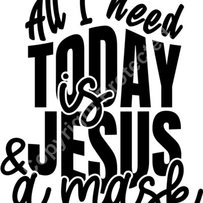 all i need is jesus and a mask1 Thumbnail