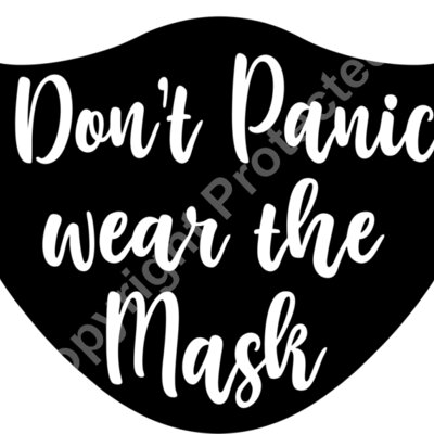 don t panic wear the mask Thumbnail