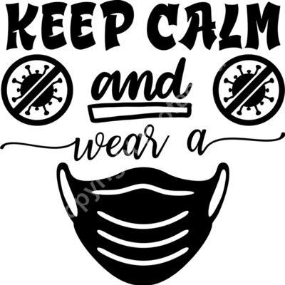 keep calm and wear a mask Thumbnail