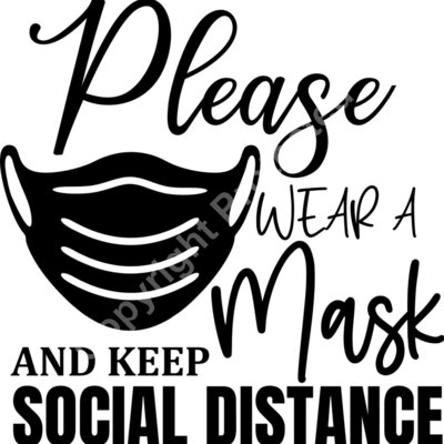 please wear a mask and keep social distance Thumbnail