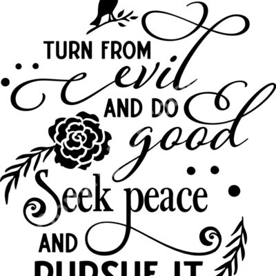 Psalm 34 14 Thumbnail