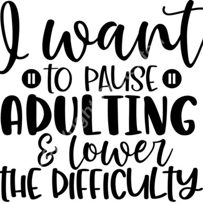 IWantToPauseAdulting Thumbnail