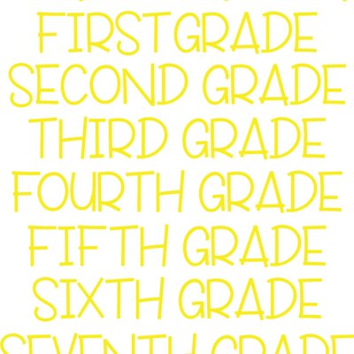 first day of school 02 Thumbnail