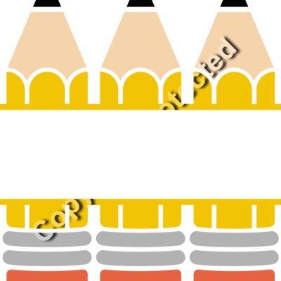 Split pencils monogram Thumbnail