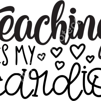 Teaching is my cardio Thumbnail