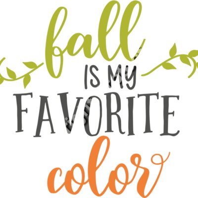 fall is my favorite color Thumbnail