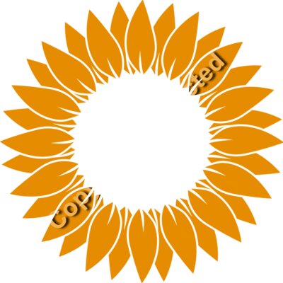 Sunflower monogram 01 Thumbnail